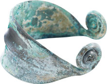 CELTIC BRONZE BRACELET C.200-100BC - Picardi Jewelry