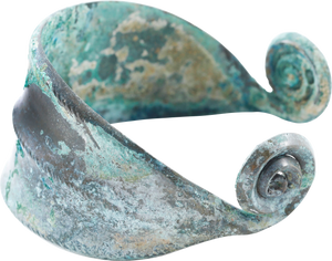 CELTIC BRONZE BRACELET C.200-100BC - Picardi Jewelry