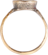 FINE ROMAN SIGNET RING 1ST-4TH CENTURY AD, SIZE 10 - Picardi Jewelry