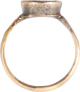 FINE ROMAN SIGNET RING 1ST-4TH CENTURY AD, SIZE 10 - Picardi Jewelry