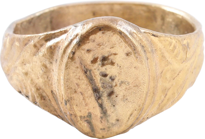LATE MEDIEVAL WOMAN'S FASHION RING, 15TH-16TH CENTURY AD, SIZE 9 - Picardi Jewelry