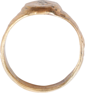 LATE MEDIEVAL WOMAN'S FASHION RING, 15TH-16TH CENTURY AD, SIZE 9 - Picardi Jewelry