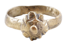 FINE ROMAN PROSTITUTE'S RING, C.100-300 AD, SIZE 4 ½ - Picardi Jewelry