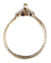 FINE ROMAN PROSTITUTE'S RING, C.100-300 AD, SIZE 4 ½ - Picardi Jewelry