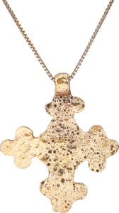 FINE BYZANTINE CROSS, 5TH-8TH CENTURY AD - Picardi Jewelry