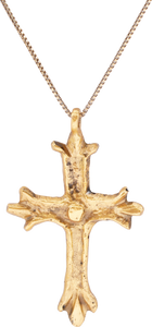 MEDIEVAL/BYZANTINE CROSS 600-900AD - Picardi Jewelry