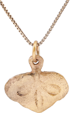 ANCIENT VIKING HEART PENDANT NECKLACE, C.850-1050 AD - Picardi Jewelry