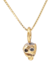 MEDIEVAL TIBETAN SKULL PRAYER BEAD, C.1400-1550 - Fagan Arms