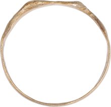 LATE MEDIEVAL CHRISTIAN RING, C.1200-1400 AD, SIZE 9 ¼ - Fagan Arms