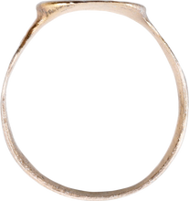 MEDIEVAL EUROPEAN RING, 15th-17th CENTURY, SIZE 9 ¾ - Picardi Jewelry