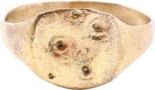 MEDIEVAL ANGLO-SAXON (ENGLISH) RING, 9TH-10 CENTURY AD, SIZE 10 ½ - Picardi Jewelry