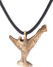 ROMAN ROOSTER PENDANT C.100-350 AD - Picardi Jewelry