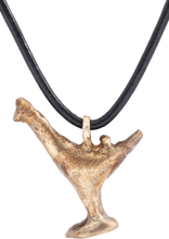 ROMAN ROOSTER PENDANT C.100-350 AD - Picardi Jewelry