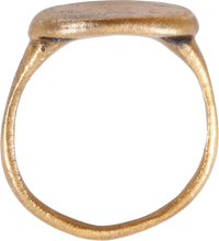 MEDIEVAL MYSTIC RING, 12th-14th CENTURY, SIZE 7 ¾ - Picardi Jewelry