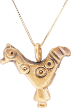 CHARMING ROMAN ROOSTER AMULET C.100-350 AD - Fagan Arms