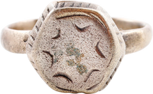 MEDIEVAL MYSTIC RING, 12TH-14TH CENTURY, SIZE 6 ½ - Picardi Jewelry