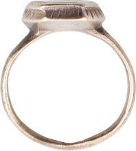 MEDIEVAL MYSTIC RING, 12TH-14TH CENTURY, SIZE 6 ½ - Picardi Jewelry