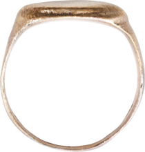 ANCIENT ROMAN/MEDIEVAL EVIL EYE RING, 4TH-8TH CENTURY AD, SIZE 7 ¾ - Picardi Jewelry