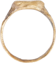 ANCIENT ROMAN/MEDIEVAL EVIL EYE RING, 4TH-8TH CENTURY AD, SIZE 7 3/4 - Picardi Jewelry