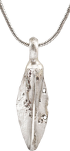 FINE GREEK ARROWHEAD PENDANT NECKLACE, C. 8th-3rd CENTURY BC - Fagan Arms