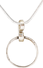 VIKING BEARD RING NECKLACE, 9th-11th CENTURY AD - Picardi Jewelry