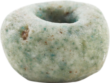 VIKING GREEN CERAMIC BEAD 8TH-11TH CENTURY - Picardi Jewelry