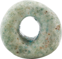 VIKING GREEN CERAMIC BEAD 8TH-11TH CENTURY - Picardi Jewelry