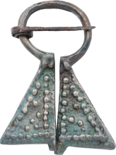 VIKING PROTECTIVE BROOCH, 950-1050 AD - Picardi Jewelry