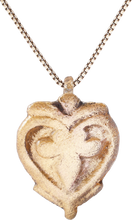 VIKING HEART PENDANT NECKLACE, C.950-1050 AD - Fagan Arms