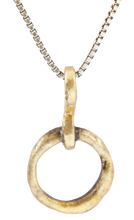 VIKING BEARD RING NECKLACE, 9TH-11TH CENTURY - Picardi Jewelry