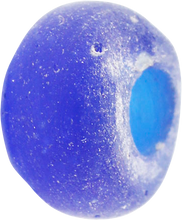 VIKING BLUE GLASS BEAD, 8TH-9TH CENTURY AD - Fagan Arms