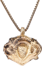 RARE ANCIENT VIKING HEART PENDANT NECKLACE, C.850-1050 AD - Picardi Jewelry