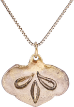 VIKING HEART PENDANT NECKLACE, C.950-1050 AD - Picardi Jewelry