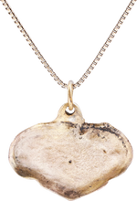 VIKING HEART PENDANT NECKLACE, C.950-1050 AD - Picardi Jewelry
