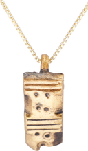 FINE VIKING WOMAN WARRIOR’S BRACELET PENDANT NECKLACE, 10TH-11TH CENTURY AD - Picardi Jewelry
