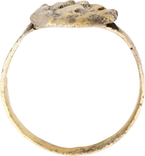 GREAT PLAGUE OF LONDON RING, 17th CENTURY, SIZE 6 1/2 - Picardi Jewelry