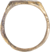 MEDIEVAL/BYZANTINE EUROPEAN RING C.8TH-12TH CENTURY AD, SIZE 10 - Picardi Jewelry