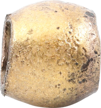 VIKING GILT BRONZE BEAD, 866-1067 AD - Picardi Jewelry