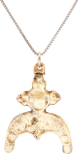 VIKING LUNAR PENDANT NECKLACE, 9TH-10TH CENTURY AD - Picardi Jewelry