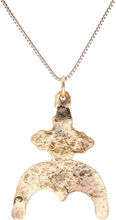 VIKING LUNAR PENDANT NECKLACE, 9TH-10TH CENTURY AD - Picardi Jewelry