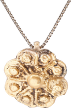 MEDIEVAL WHEEL OF FORTUNE AMULET NECKLACE, 5TH-7TH CENTURY - Picardi Jewelry