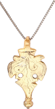 MEDIEVAL FRENCH WOMAN'S PENDANT NECKLACE, C.1400-1600 - Picardi Jewelry