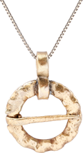FINE VIKING PROTECTIVE BROOCH, 900-1050 AD - Picardi Jewelry