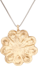 ROMAN WHEEL OF FORTUNE AMULET NECKLACE, 3rd-6th CENTURY AD - Picardi Jewelry