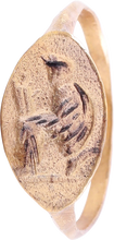 ROMAN SIGNET RING 1ST-3RD CENTURY AD, SIZE 10