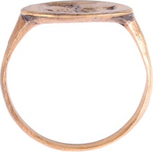 ROMAN SIGNET RING 1ST-3RD CENTURY AD, SIZE 10