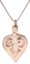ANCIENT VIKING HEART PENDANT NECKLACE, 866-1067 AD - Fagan Arms