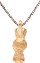 ROMAN LEGIONARY’S SWORD BELT MOUNT NECKLACE, 4TH CENTURY AD