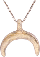 VIKING LUNAR PENDANT NECKLACE, 10TH-11TH CENTURY