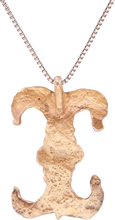 ROMAN LEGIONARY’S SWORD BELT MOUNT NECKLACE MID-LATE 4TH CENTURY AD